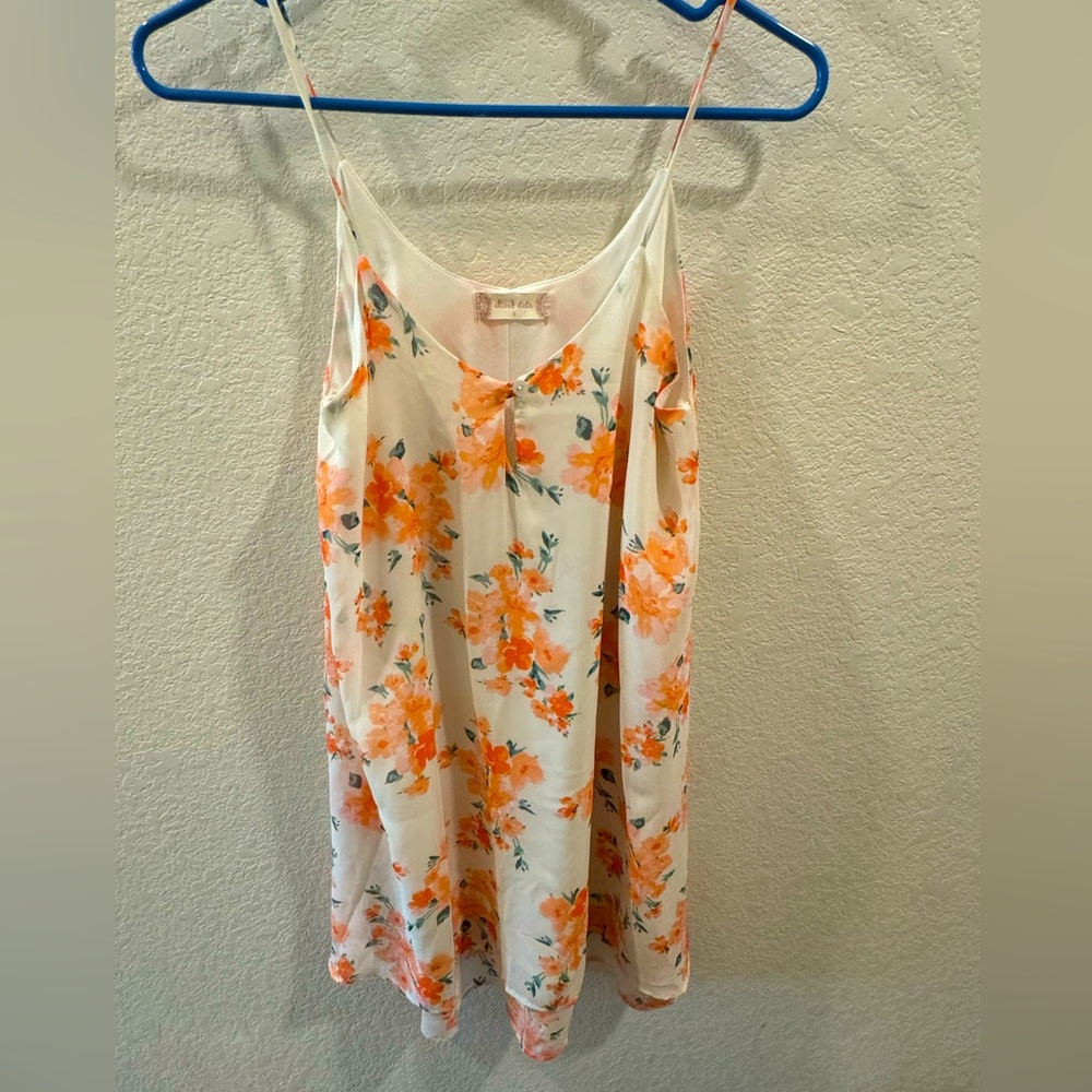 Floral mini dress
